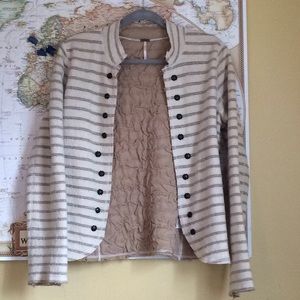 Free People Wool/Cotton Blazer